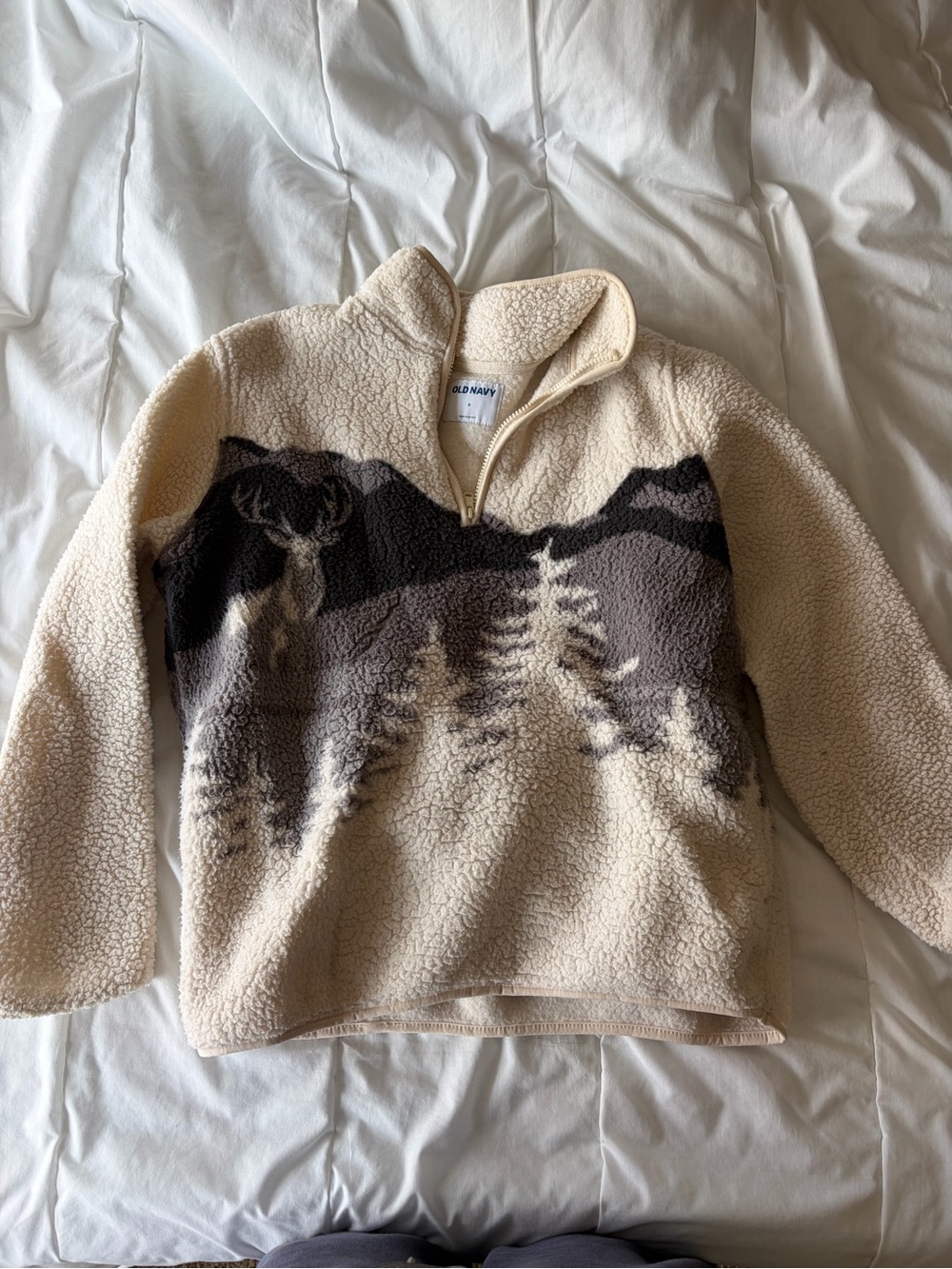 Old Navy Men’s Sherpa Pullover size S